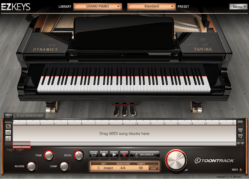 Toontrack EZKeys Grand Piano Review