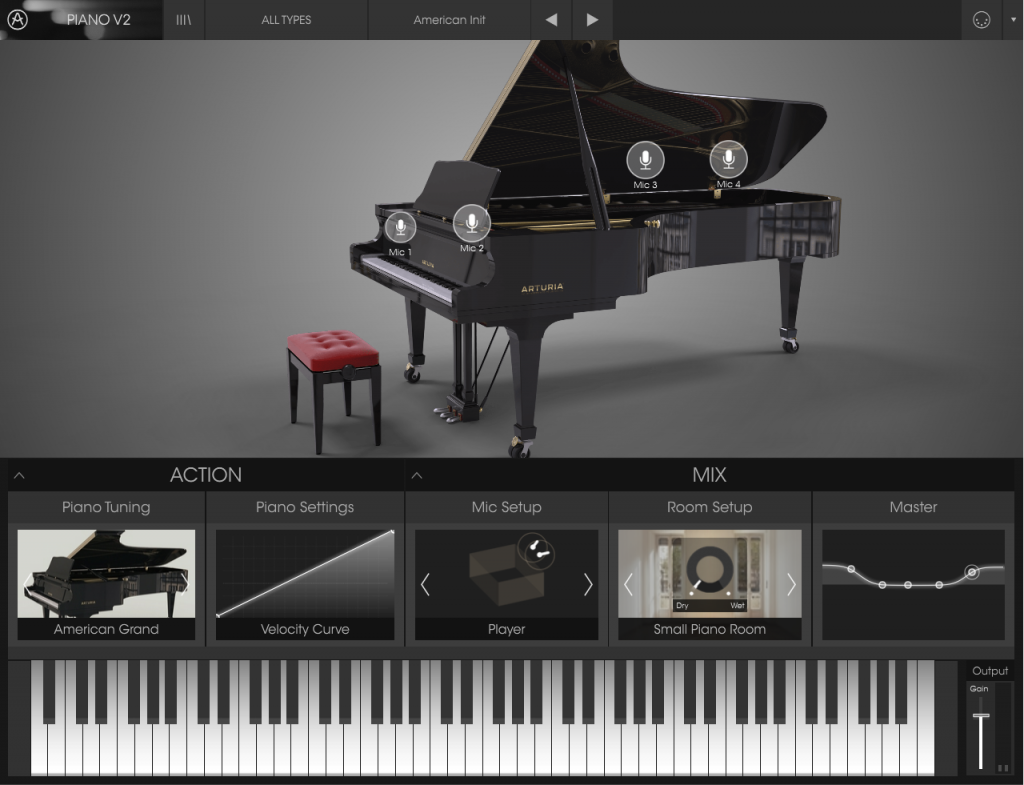 Arturia Piano V Review main plugin image