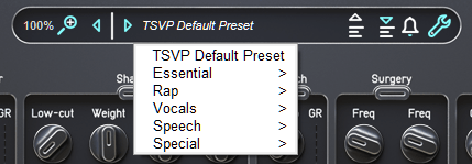 Audified ToneSpot Voice Pro Review presets and gain controls