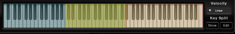 SONiVOX Eighty Eight Ensemble Review velocity and key split image