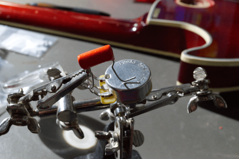 How To Build a Studio Guitar solder