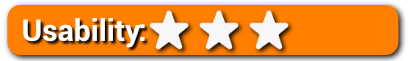 Usability 3 Stars