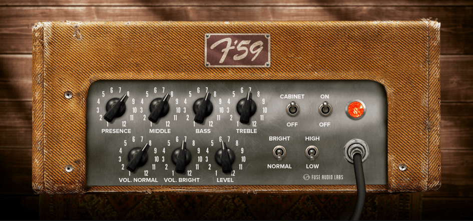 Fuse Audio Labs F-59 Review Main Plugin Image