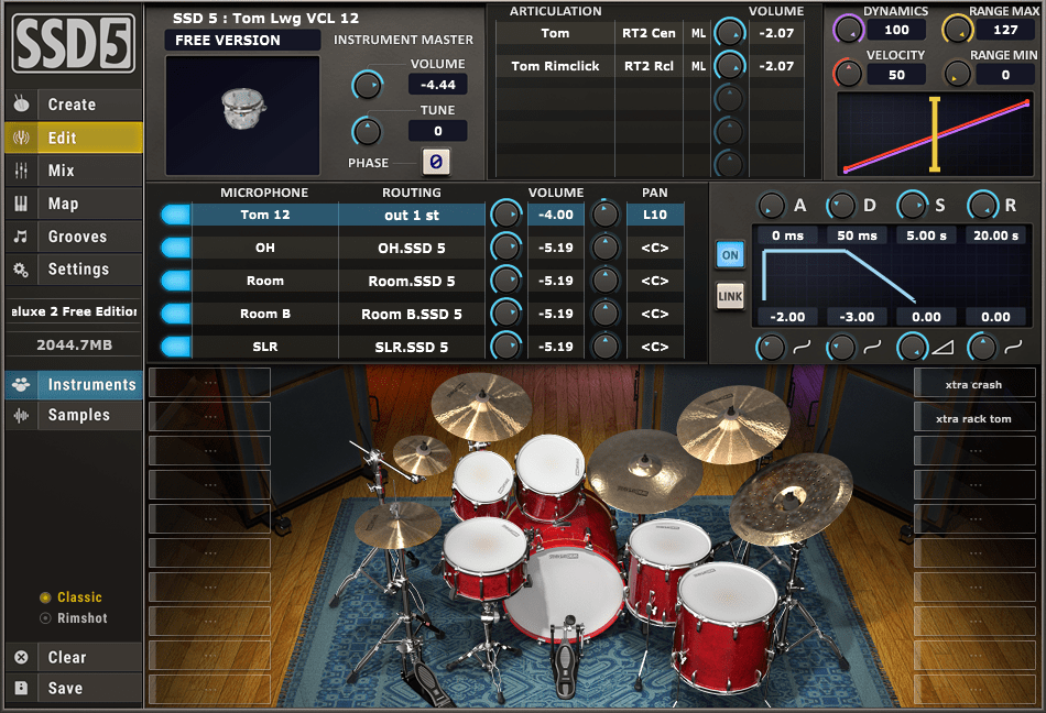 using mt power drumkit 2 with ezdrummer